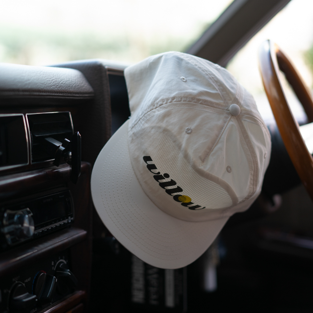 WILLOW logo Cap (Ecru | Black)