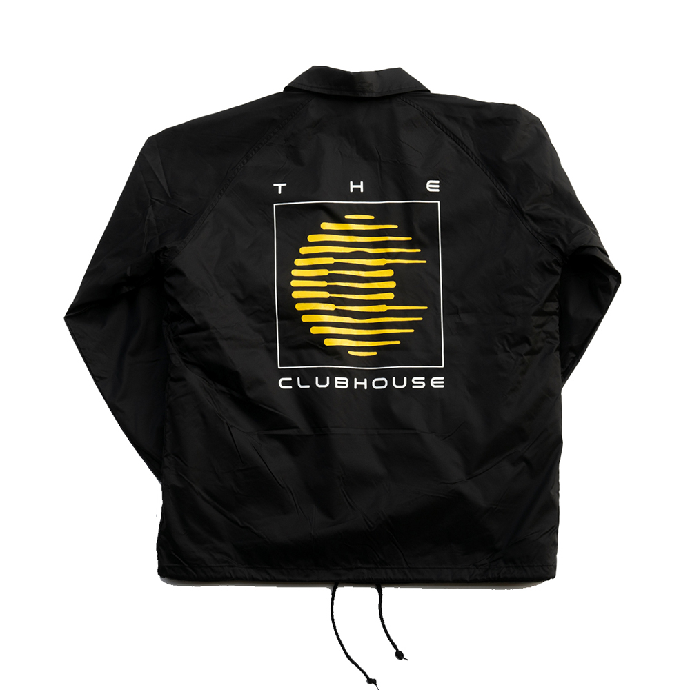 THE CLUBHOUSE '1990' Coach Jacket (Black)
