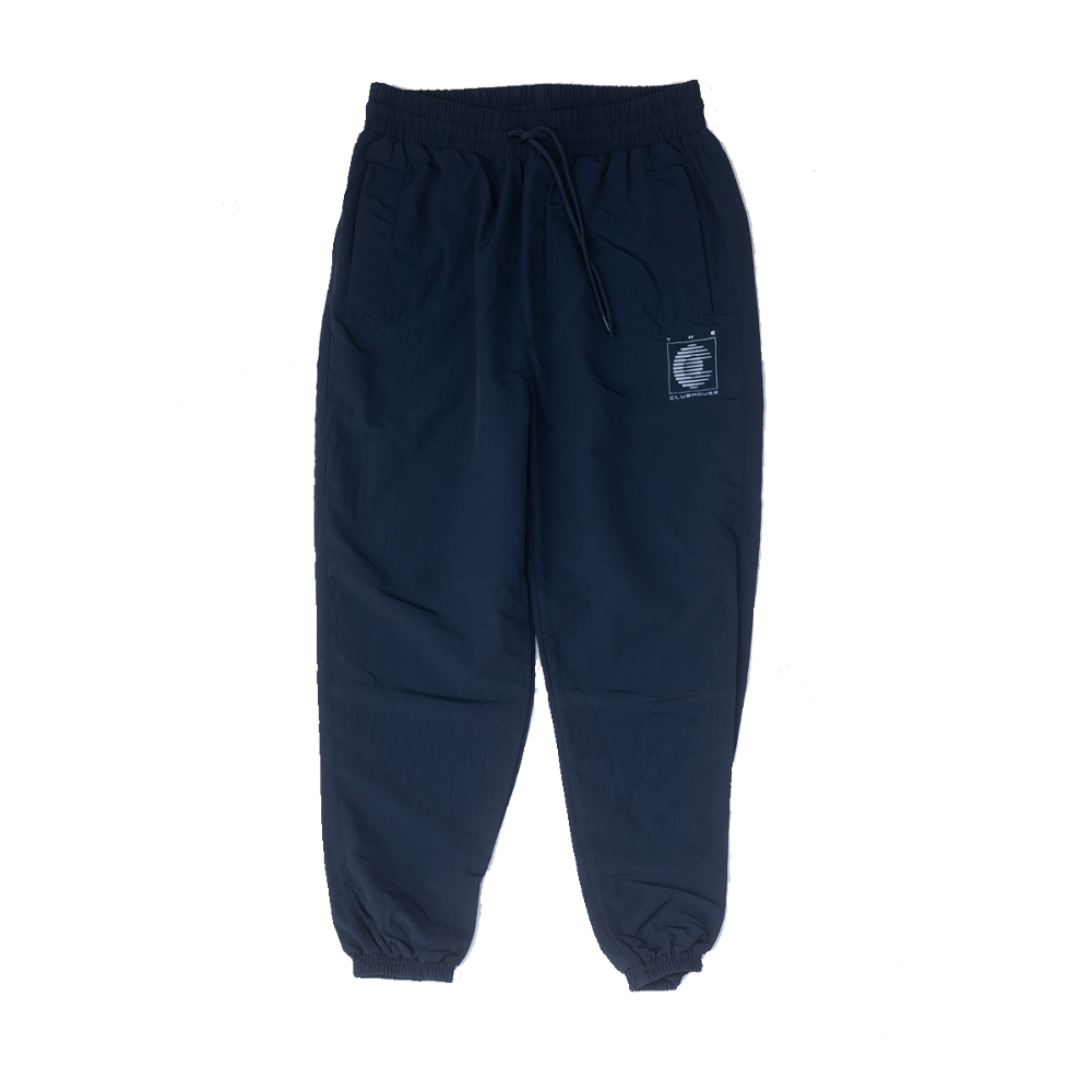 THE CLUBHOUSE '1990' NYLON PANTS (NAVY)