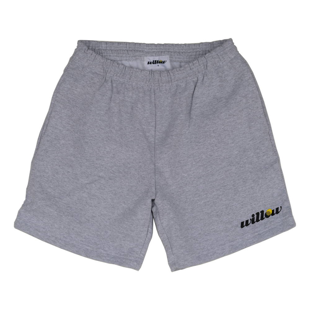 WILLOW Logo Heavy Weight Sweat Shorts (ASH)