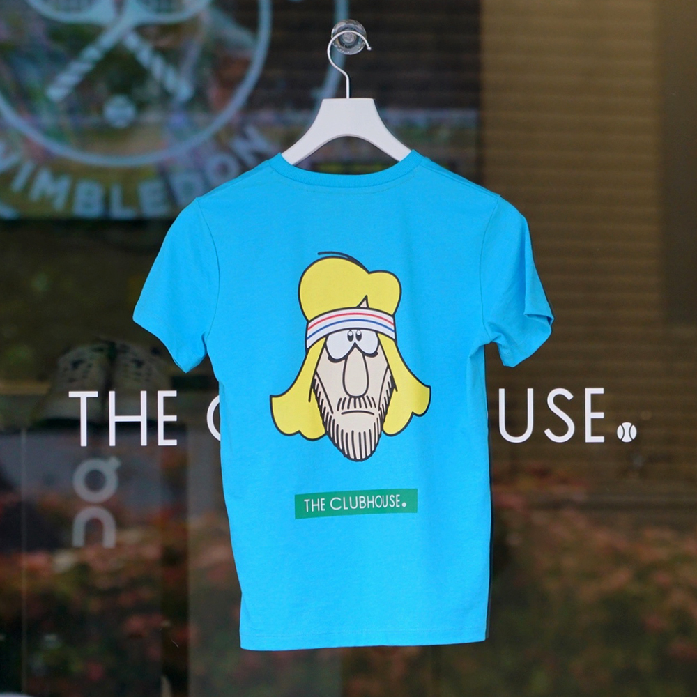 THE CLUBHOUSE and FRIENDS Tシャツ ブルー