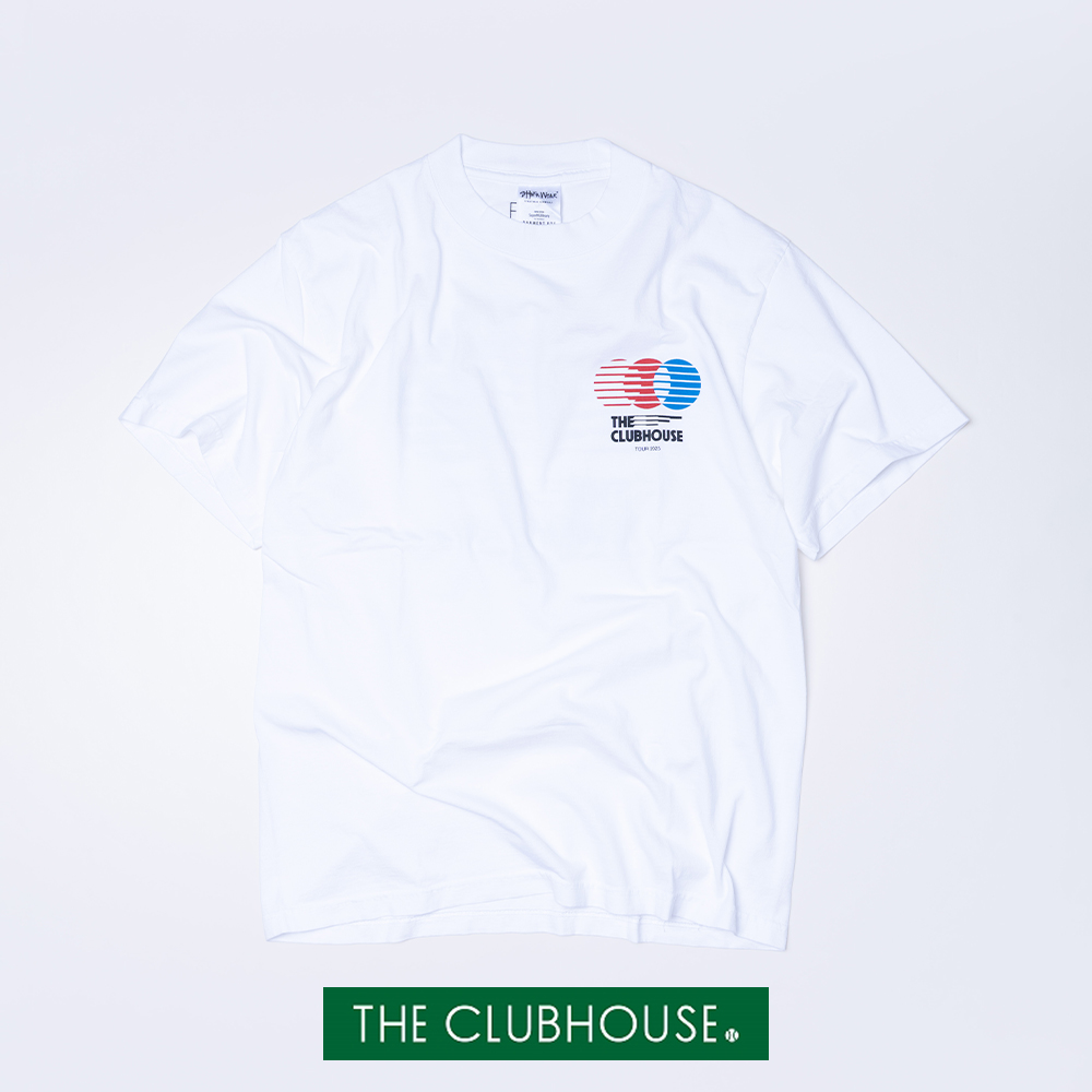 THE CLUBHOUSE | THE CLUBHOUSE TOUR 2025 T-shirt｜THE