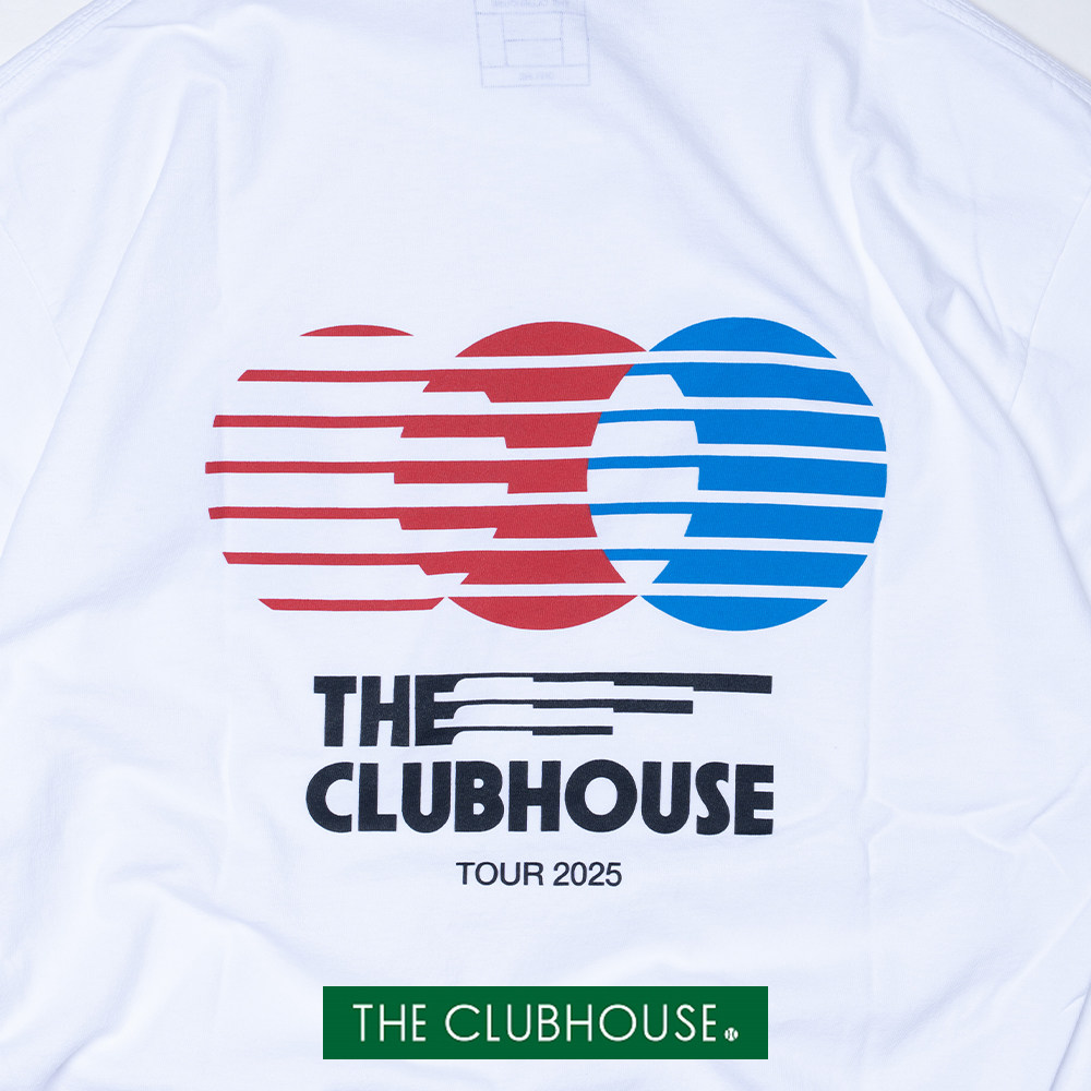 THE CLUBHOUSE | THE CLUBHOUSE TOUR 2025 T-shirt｜THE