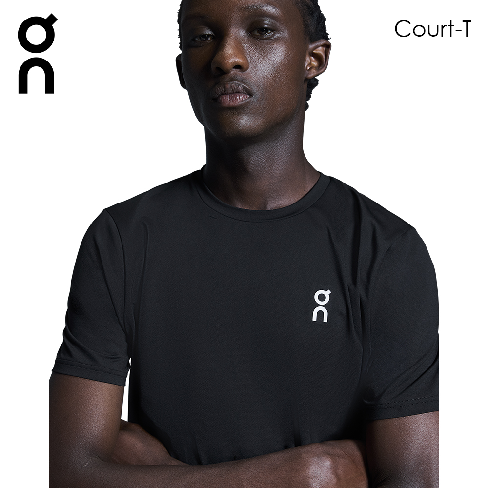 On | Court-T M (All Black)｜THE CLUBHOUSE｜福岡のテニス
