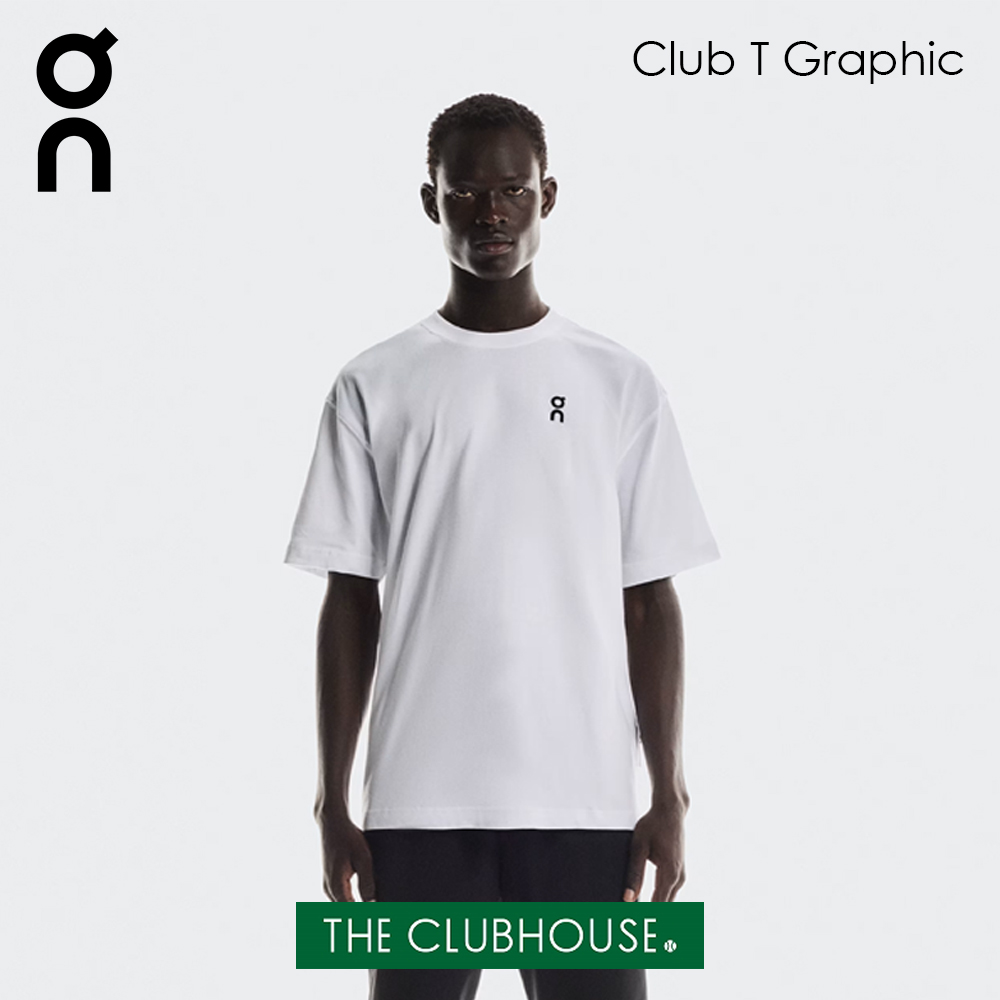 ON Court-T LIMITED EDITION 全米ver. Size:M Men's Club-T Court | White & Blue | On Japan