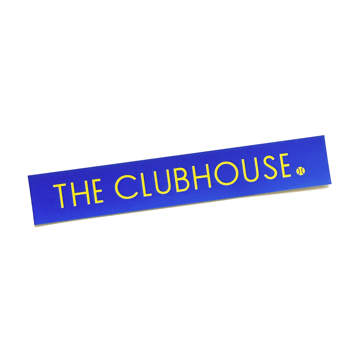 THE CLUBHOUSE logo sticker (US Open version)