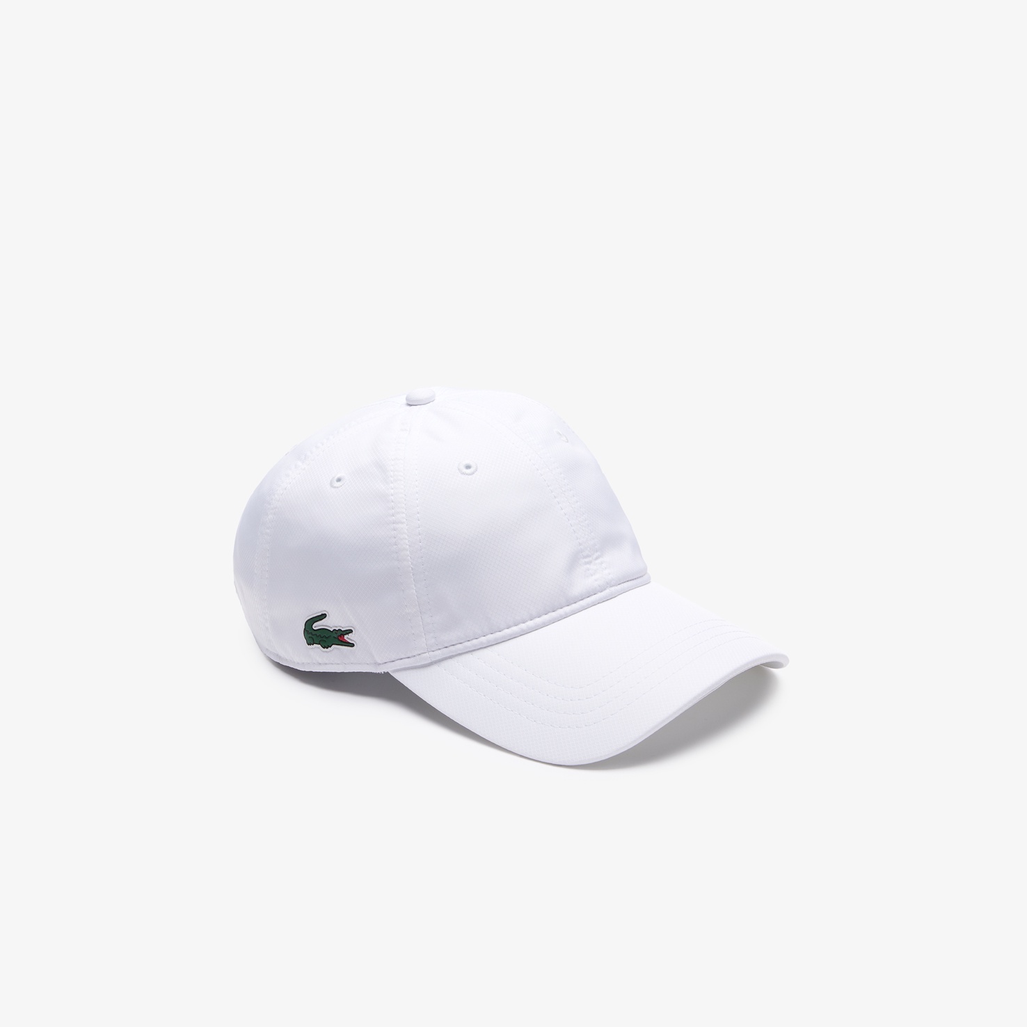 LACOSTE スポーティー6パネルキャップ（ホワイト）