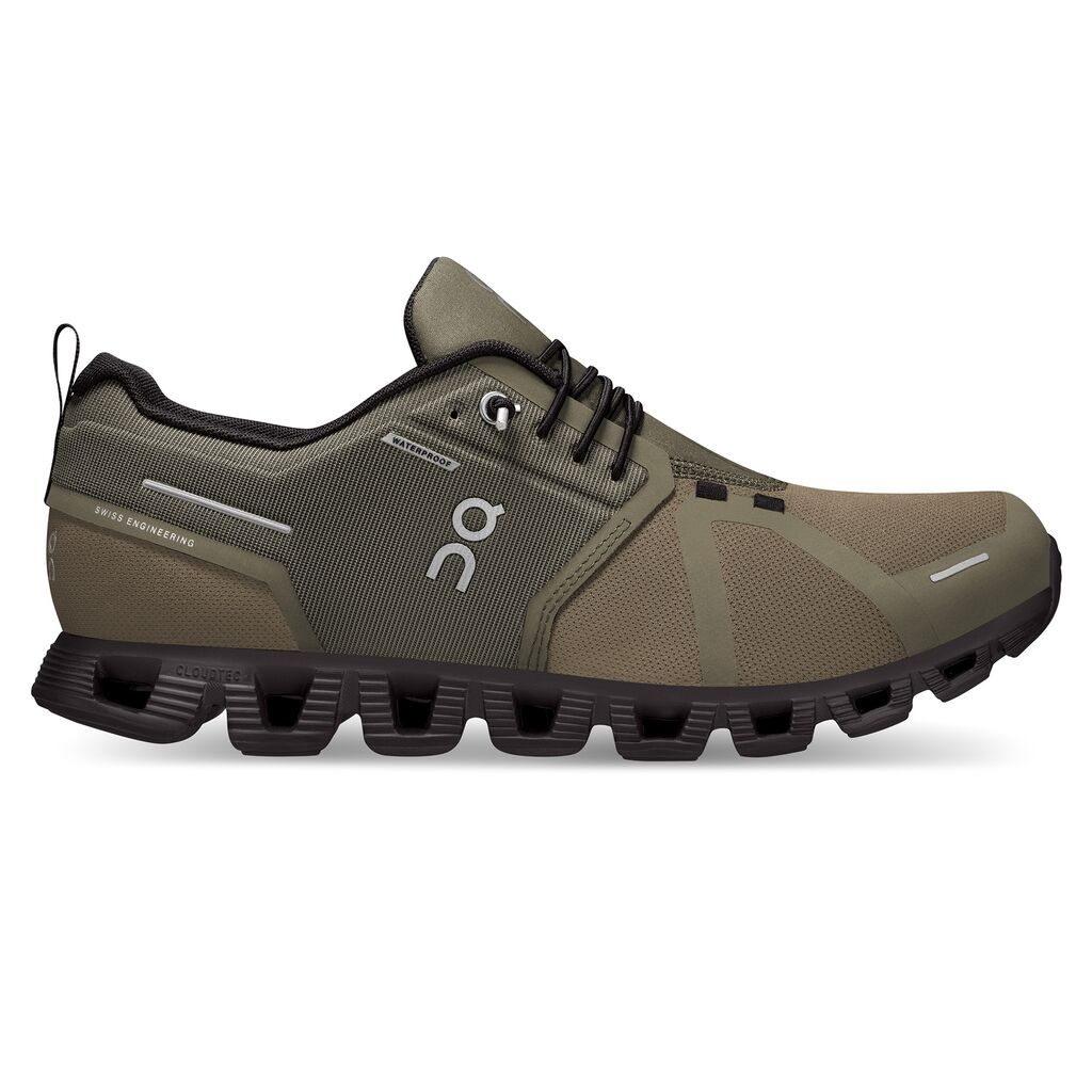 On Cloud 5 Waterproof (Olive | Black)   Men's