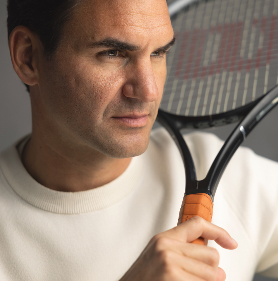 Roger Federer portrait